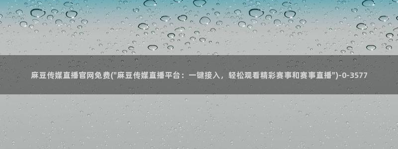 麻豆高口碑视频