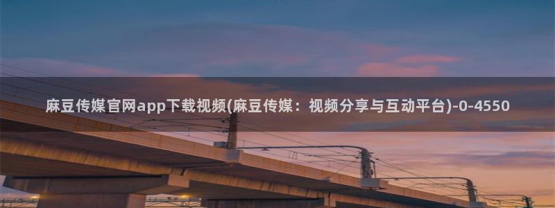 麻豆视频